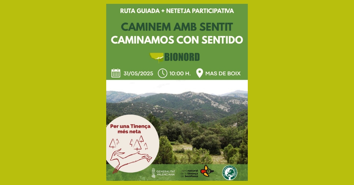 Ruta guiada y limpieza participativa