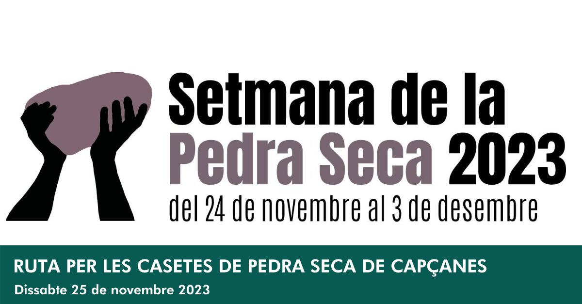 Cap�anes pedra seca, Serra de Llaberia