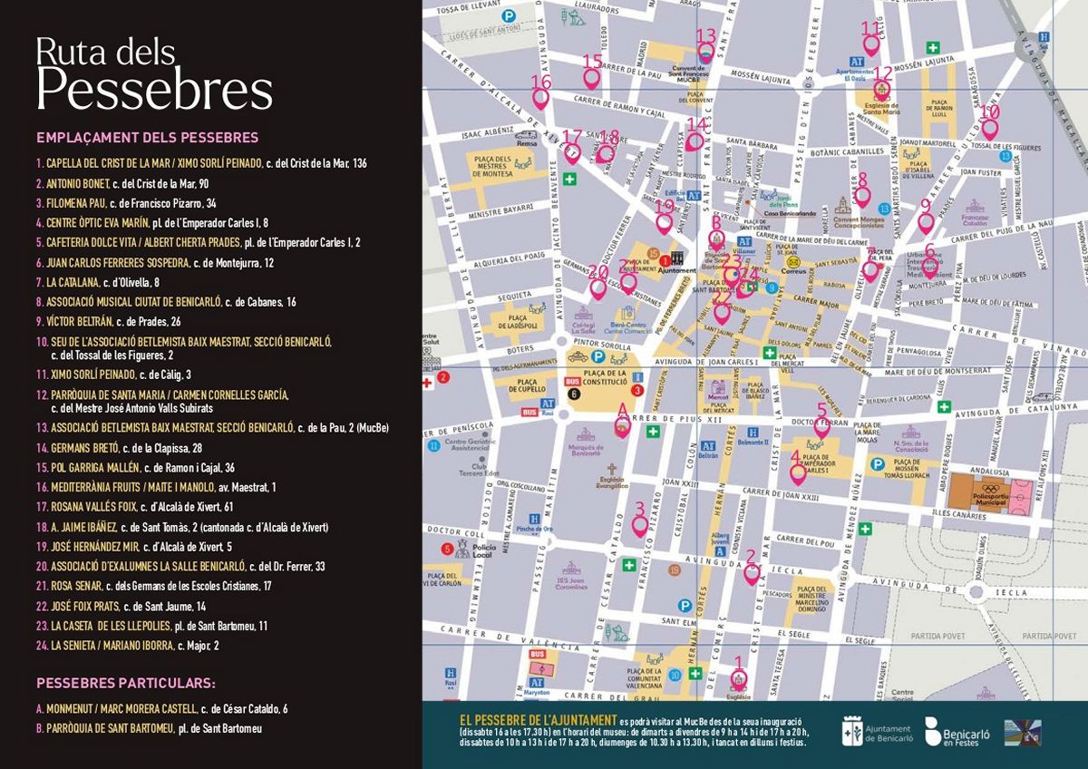 Ruta dels Pessebres a Benicarl�