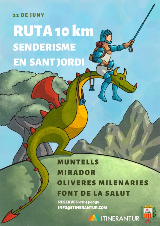 Ruta senderista Sant Jordi Ruta senderista Sant Jordi
