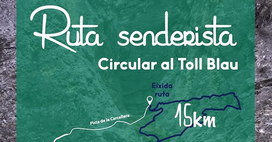 Ruta senderista circular al Toll Blau