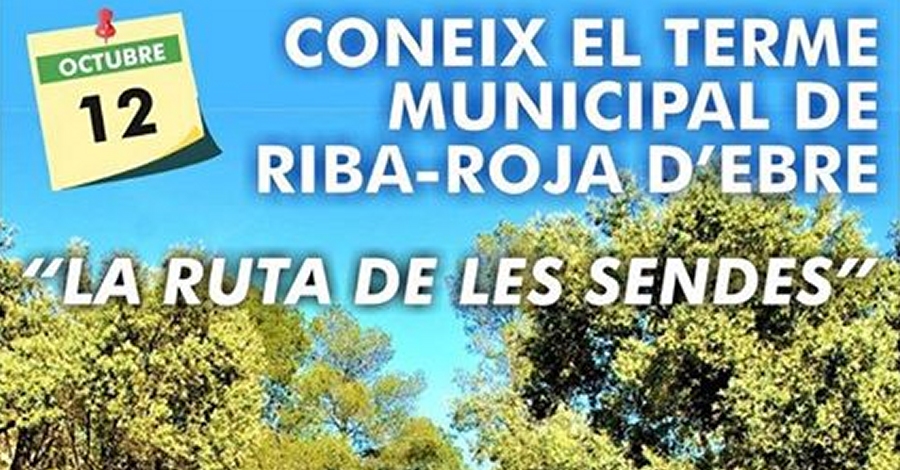 Coneix el terme municipal de Riba-roja d�Ebre: La ruta de les sendes