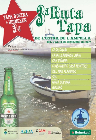 3a Ruta Tapa de l�ostra de l�Ampolla