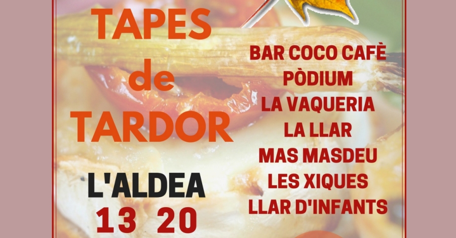 Ruta de tapes de tardor a l�Aldea