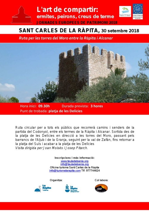 Ruta per les torres del Moro entre la R�pita i Alcanar