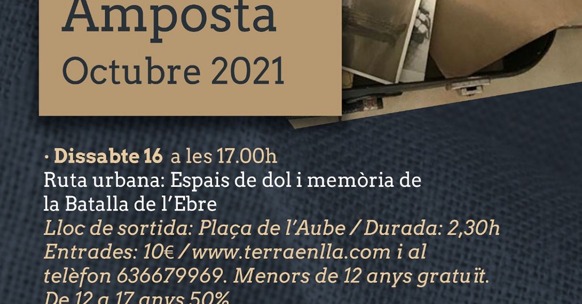 Descobreix la hist�ria de la Batalla de l�Ebre recorrent la ciutat d�Amposta