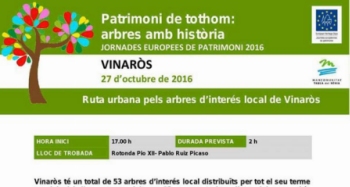 Ruta urbana por los �rboles de inter�s local de Vinaroz
