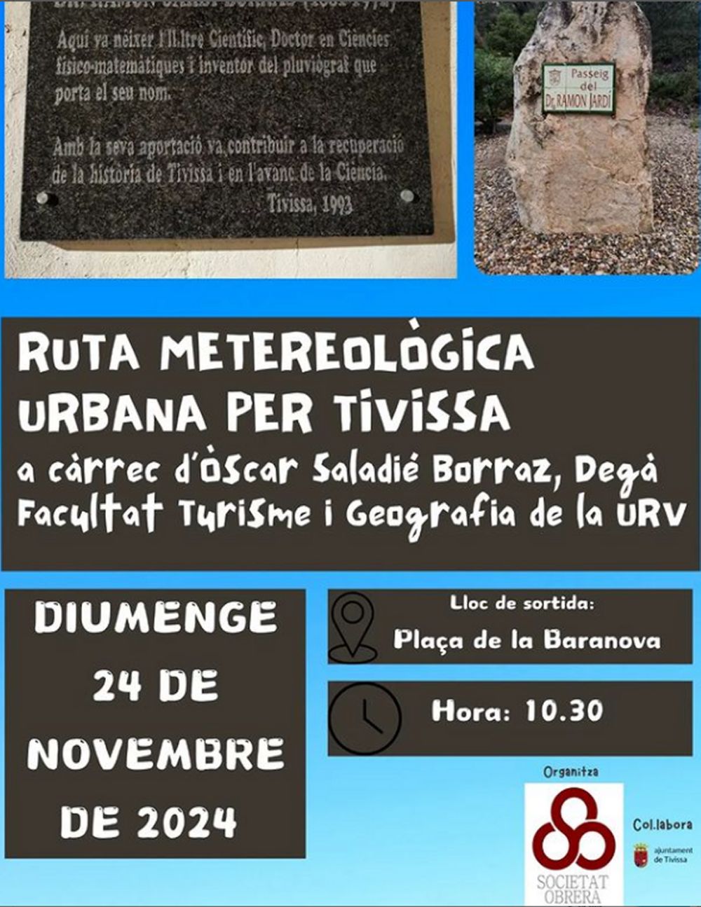 Ruta metereol�gica urbana per Tivissa