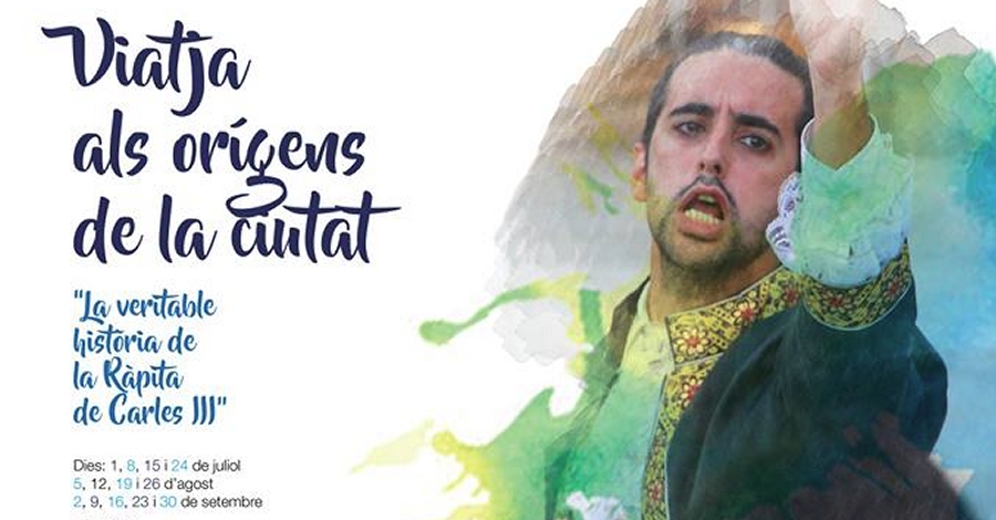 Ruta teatralitzada: La veritable història de la Ràpita de Carles III Ruta teatralitzada: La veritable història de la Ràpita de Carles III