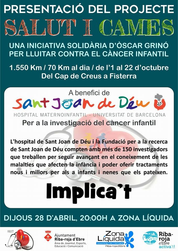 presentació del projecte «Salut i Cames» presentació del projecte «Salut i Cames»