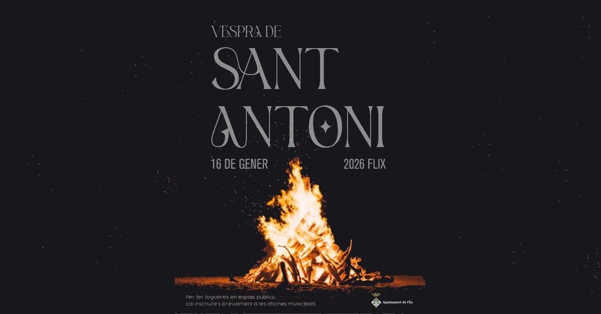 Vespra de Sant Antoni 2026 - Flix