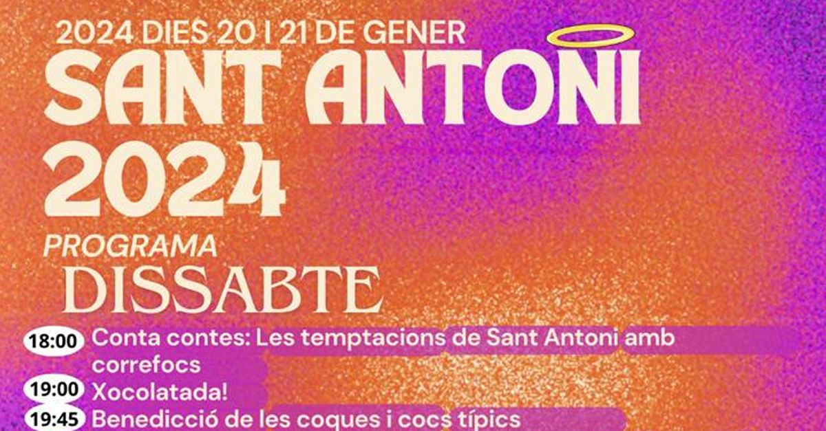 Sant Antoni 2024 a Gandesa