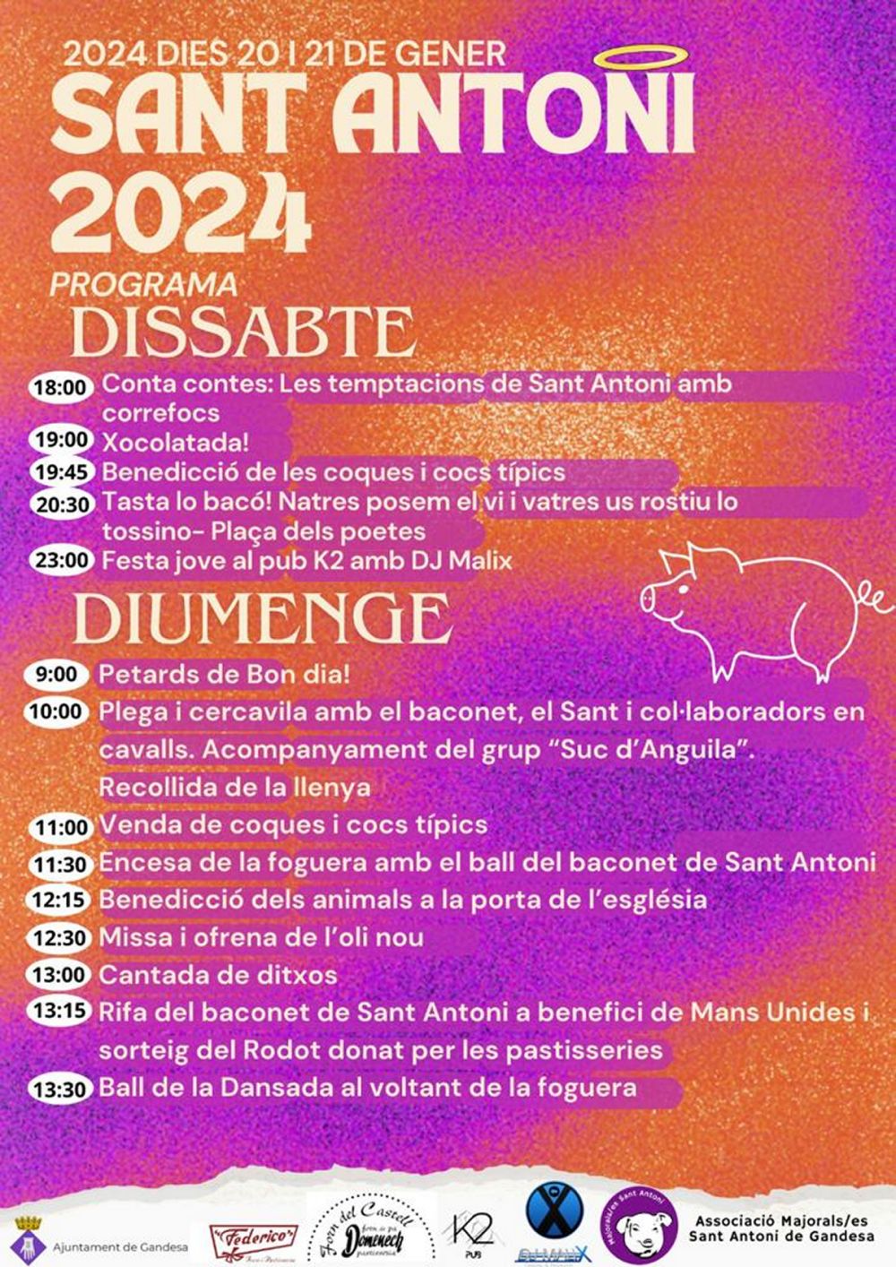 Sant Antoni 2024 a Gandesa Sant Antoni 2024 a Gandesa