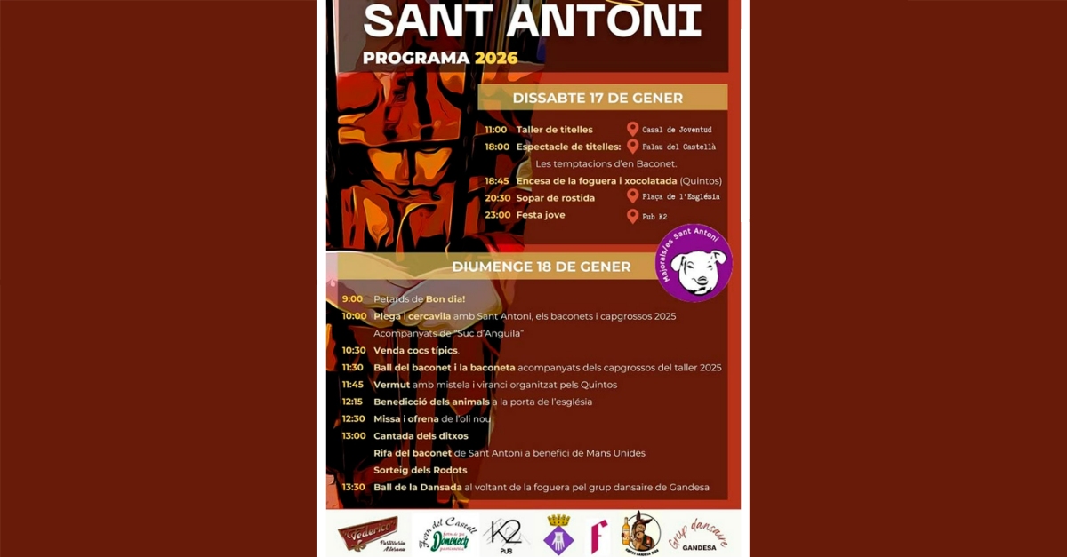 Sant Antoni 2026 - Gandesa
