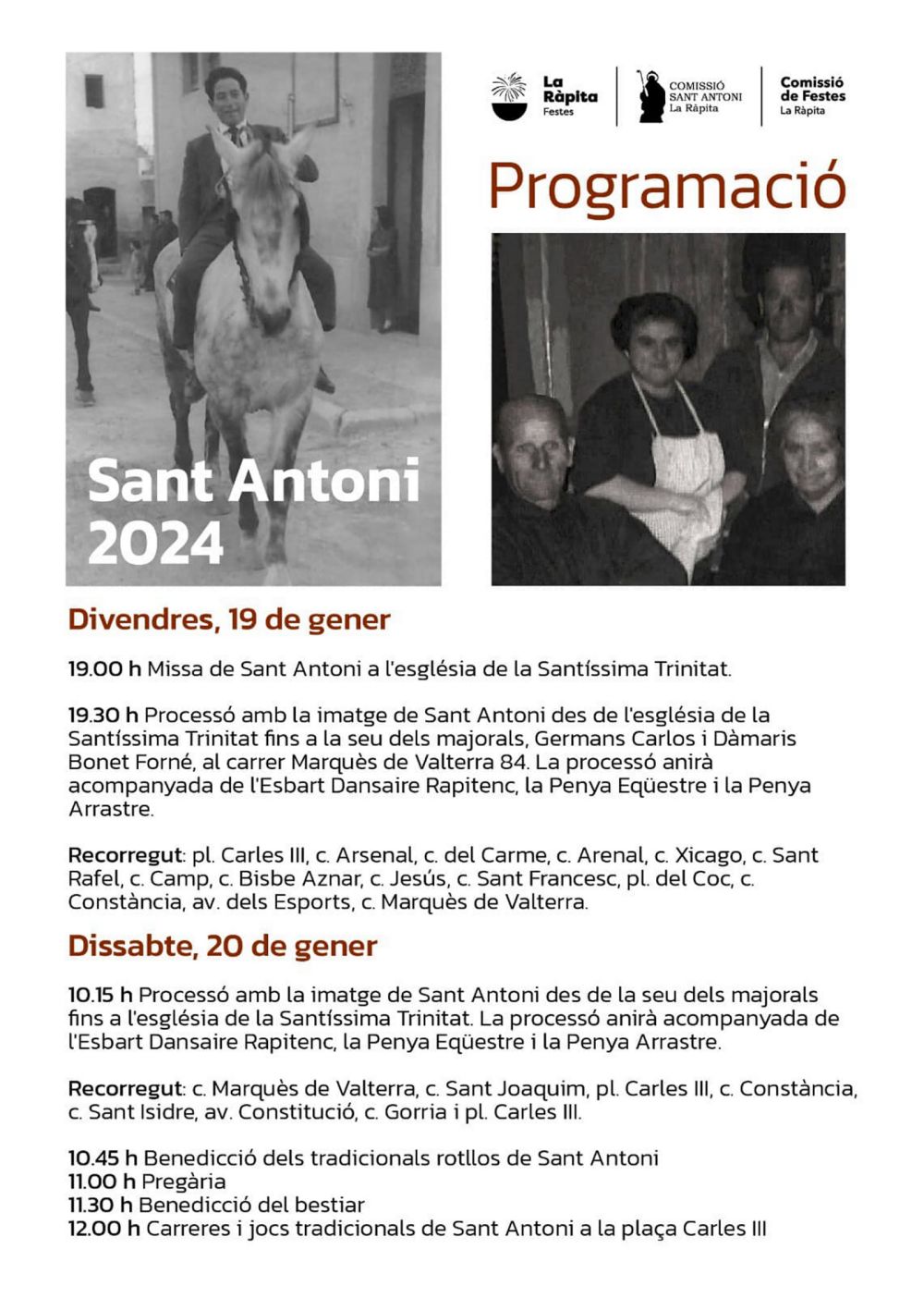Sant Antoni 2024 a la R�pita