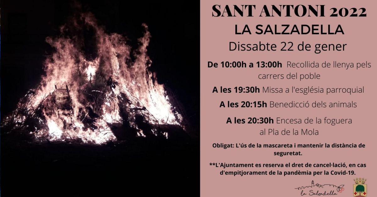 Celebraci�n de San Antonio en la Salzadella