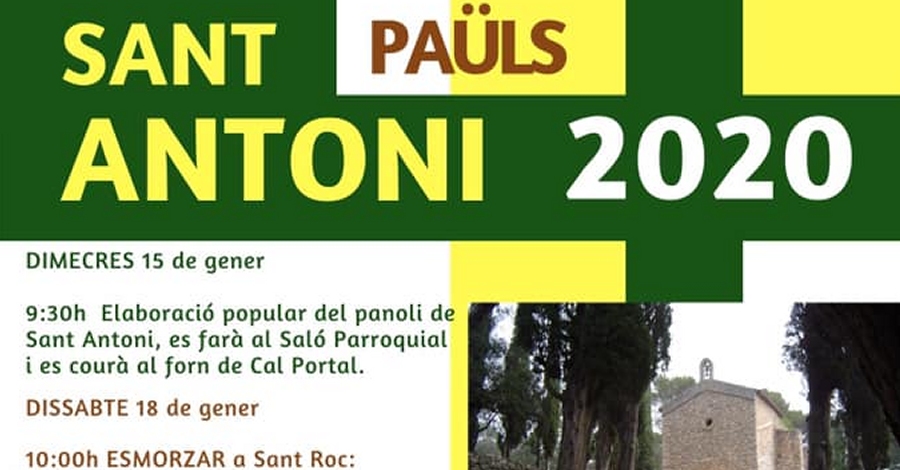 Sant Antoni Pa�ls 2020