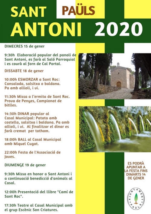Sant Antoni Pa�ls 2020