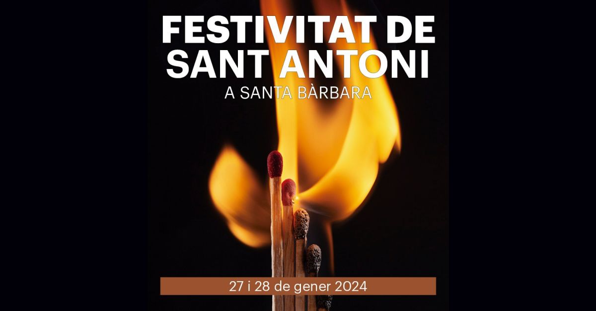 Sant Antoni 2024 a Santa B�rbara