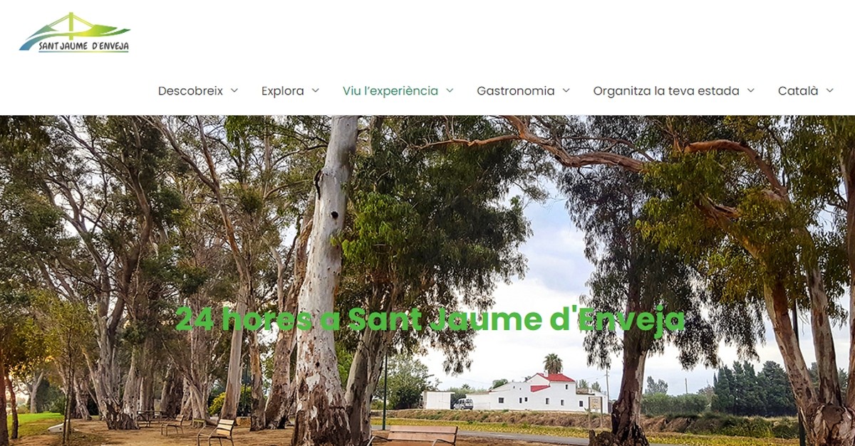 Sant Jaume dEnveja renova la pgina web de turisme