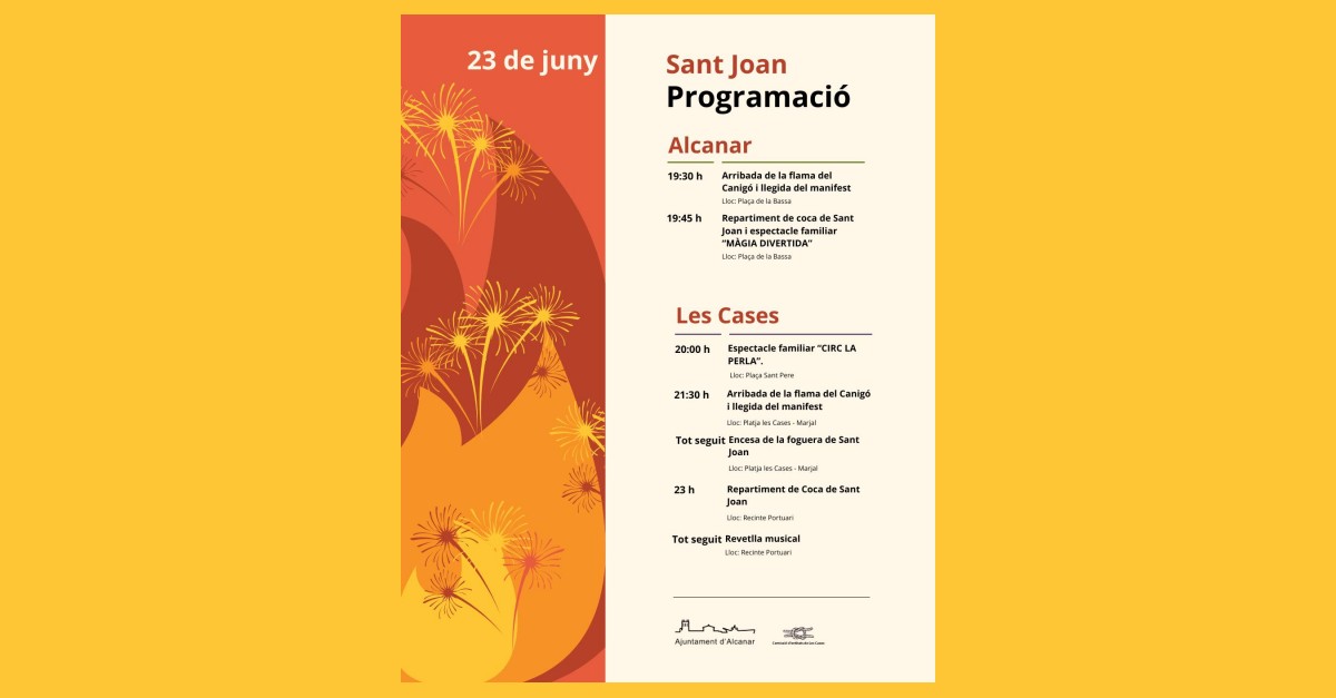 Sant Joan a Alcanar i Les Cases