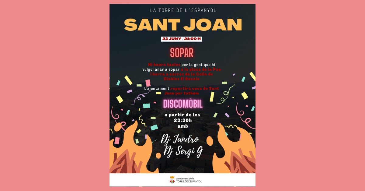 Sant Joan a La Torre de l’Espanyol Sant Joan a La Torre de l’Espanyol