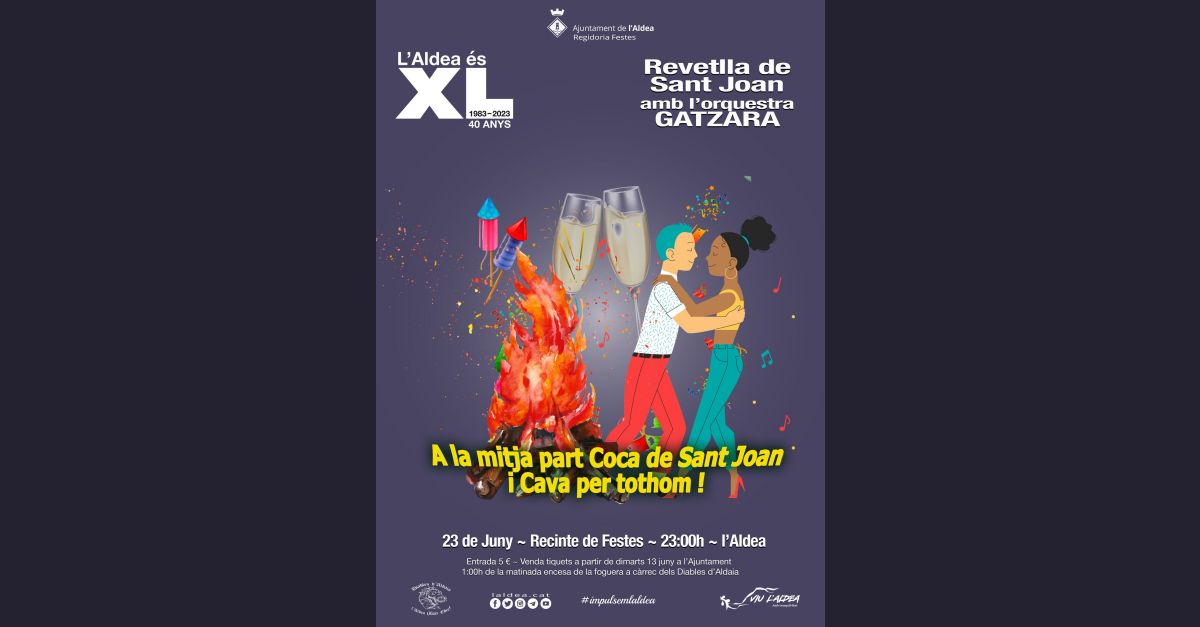 Revetlla de Sant Joan a l�Aldea