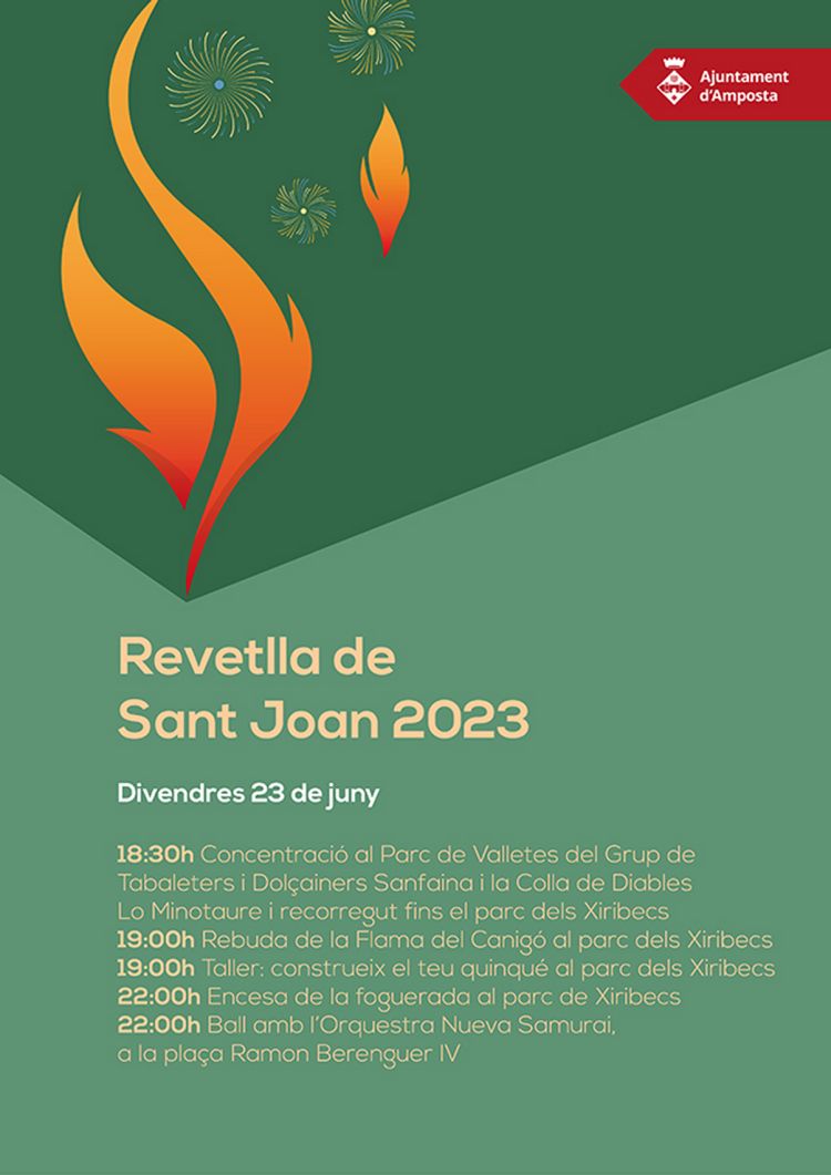 Revetlla de Sant Joan Amposta Revetlla de Sant Joan Amposta