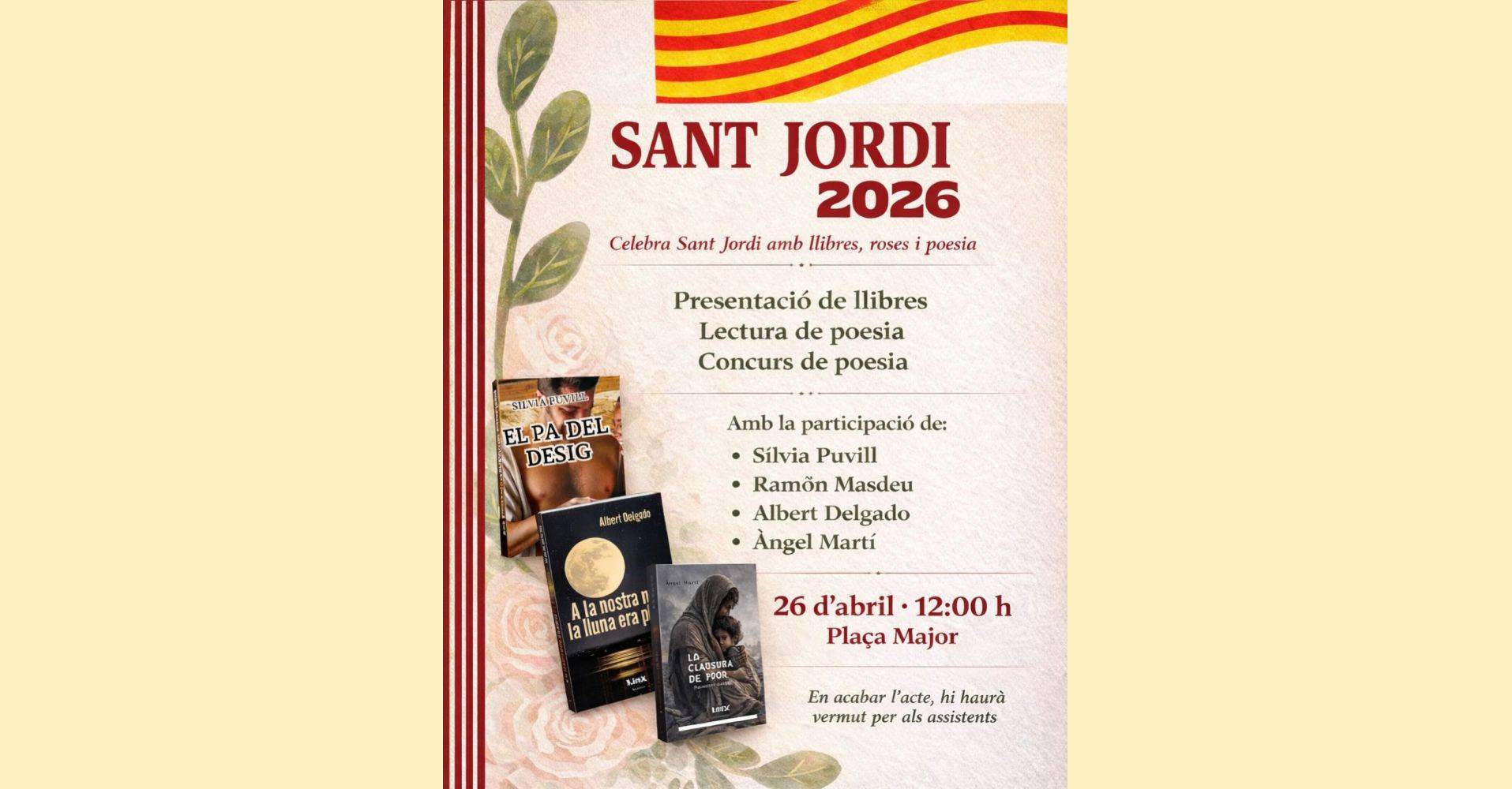 Sant Jordi 2026 a Alfara de Carles