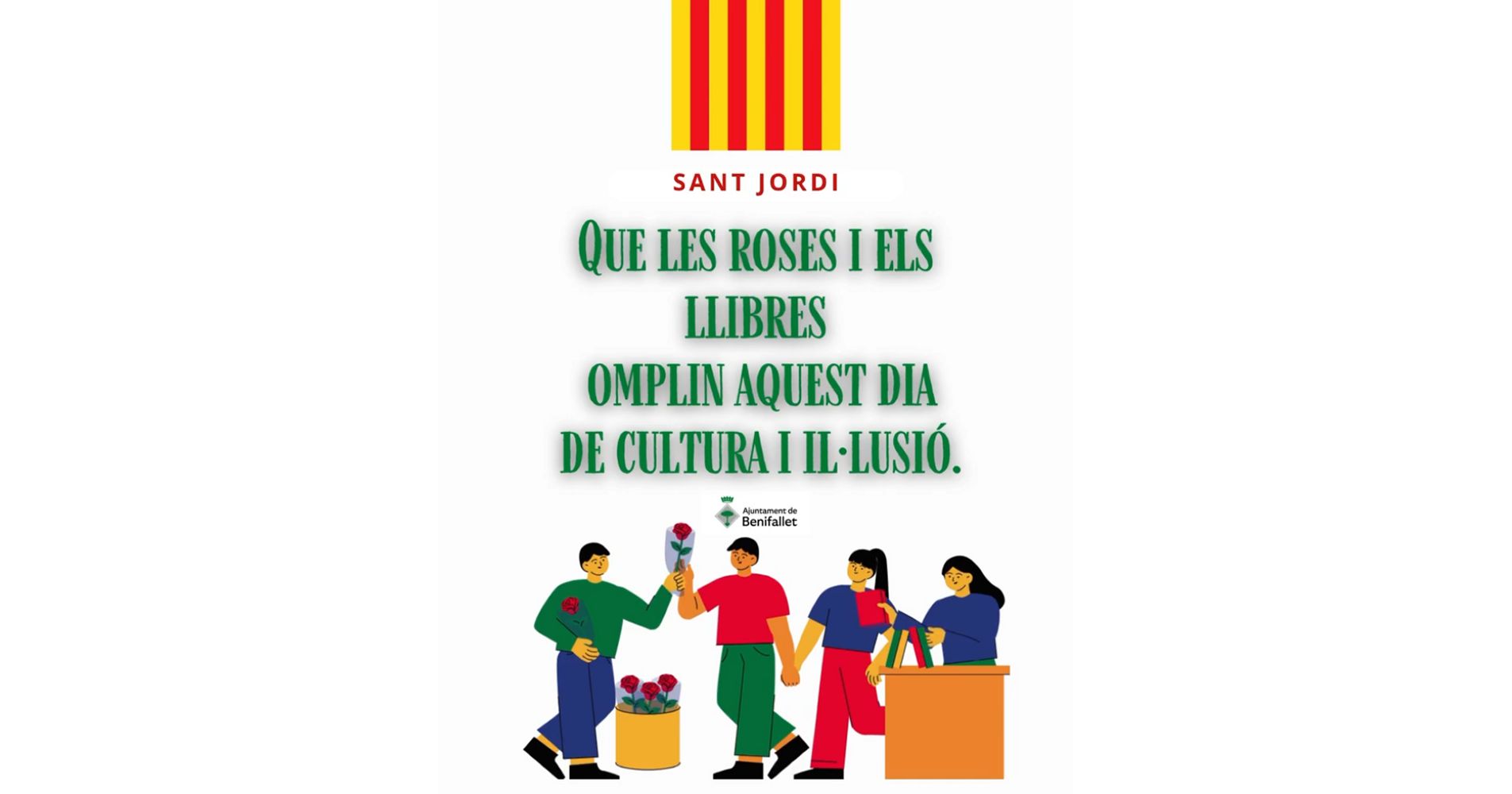 Sant Jordi 2026 a Benifallet