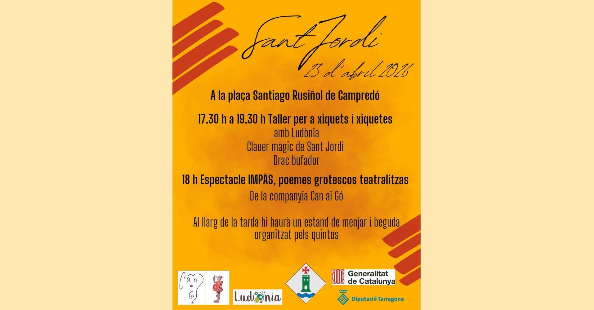 Sant Jordi 2026 a Campred�