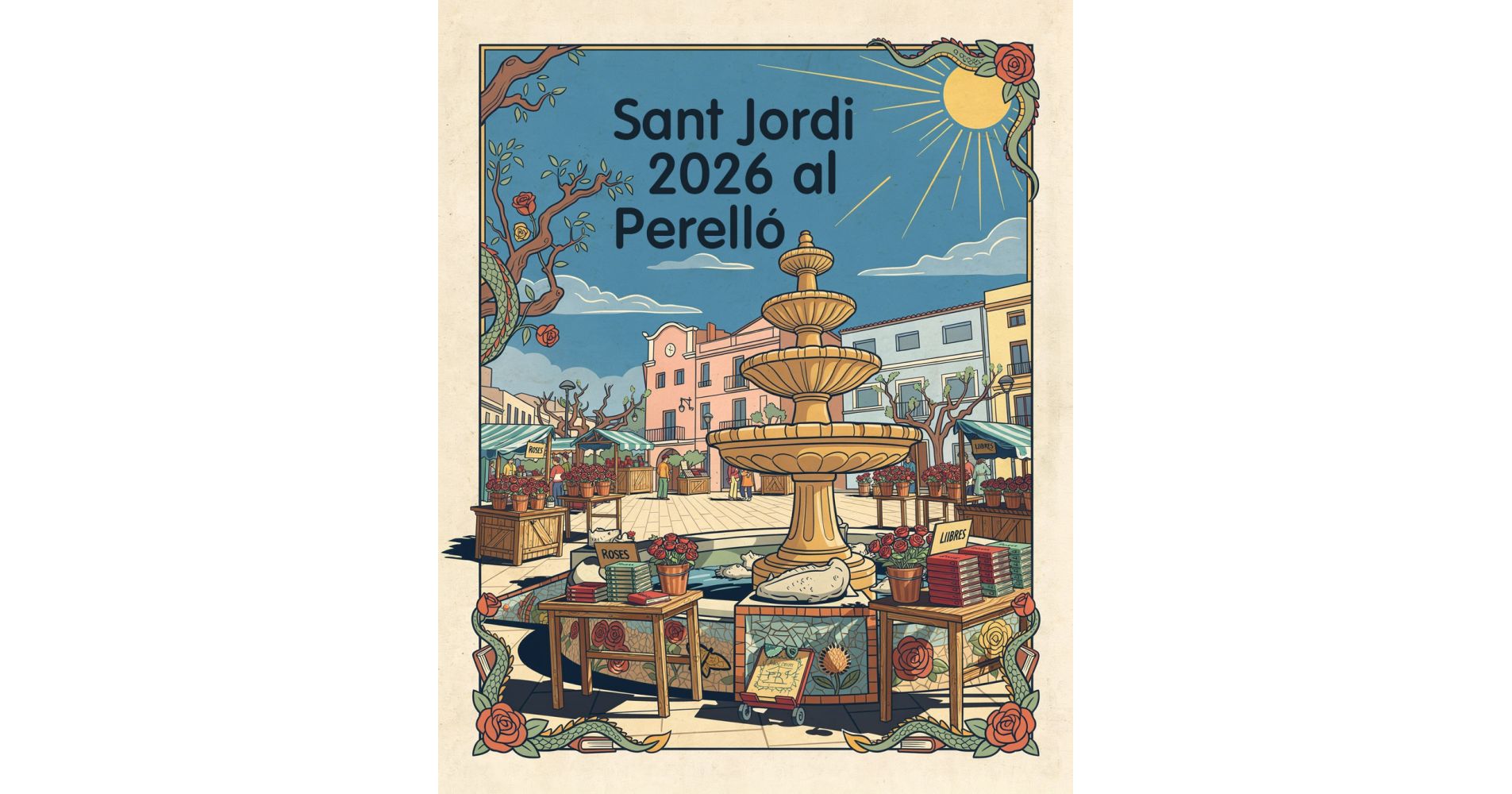 Sant Jordi 2026 al Perell�