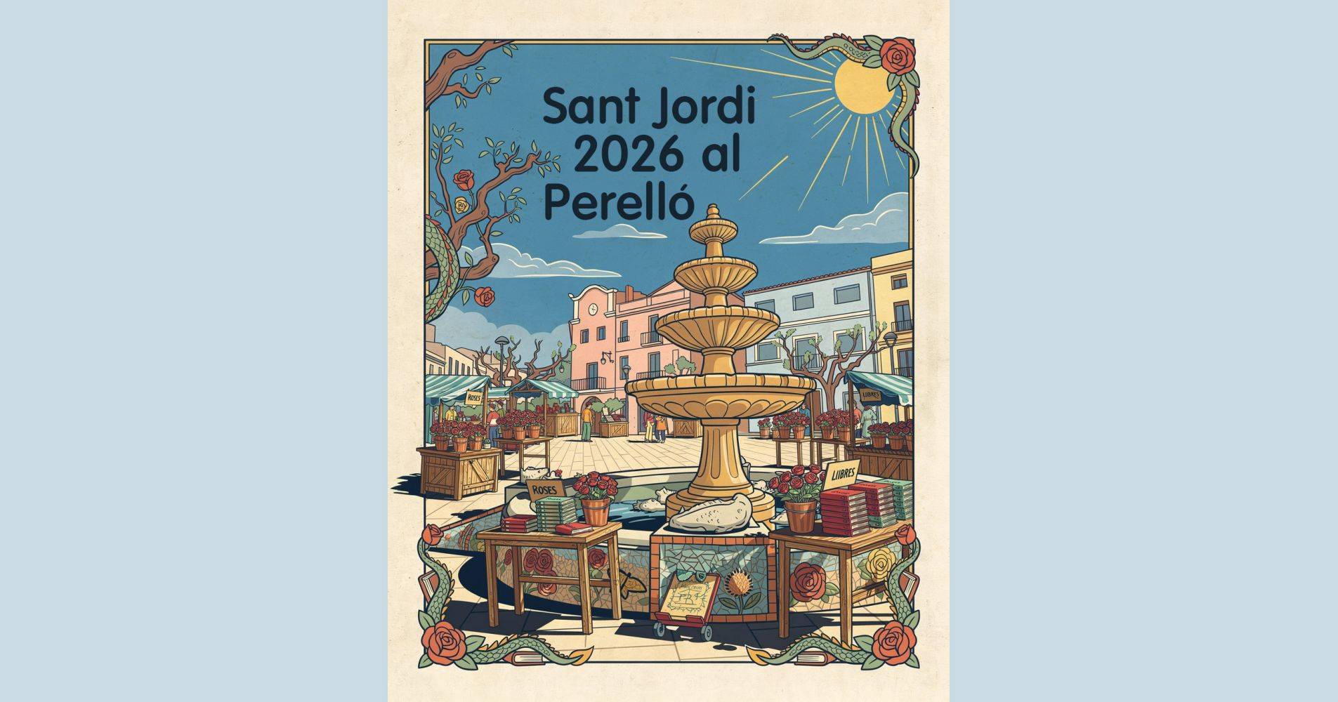 Sant Jordi 2026 al Perelló Sant Jordi 2026 al Perelló