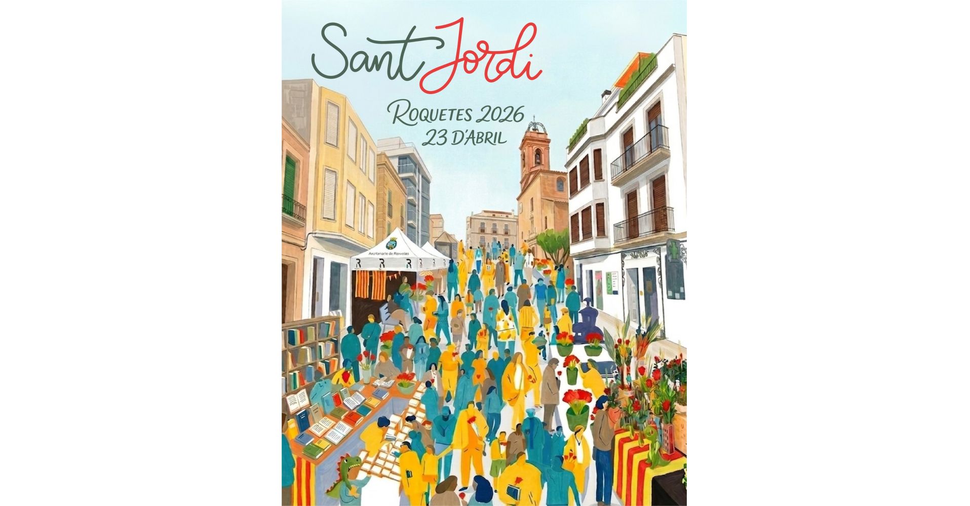 Sant Jordi 2026 a Roquetes