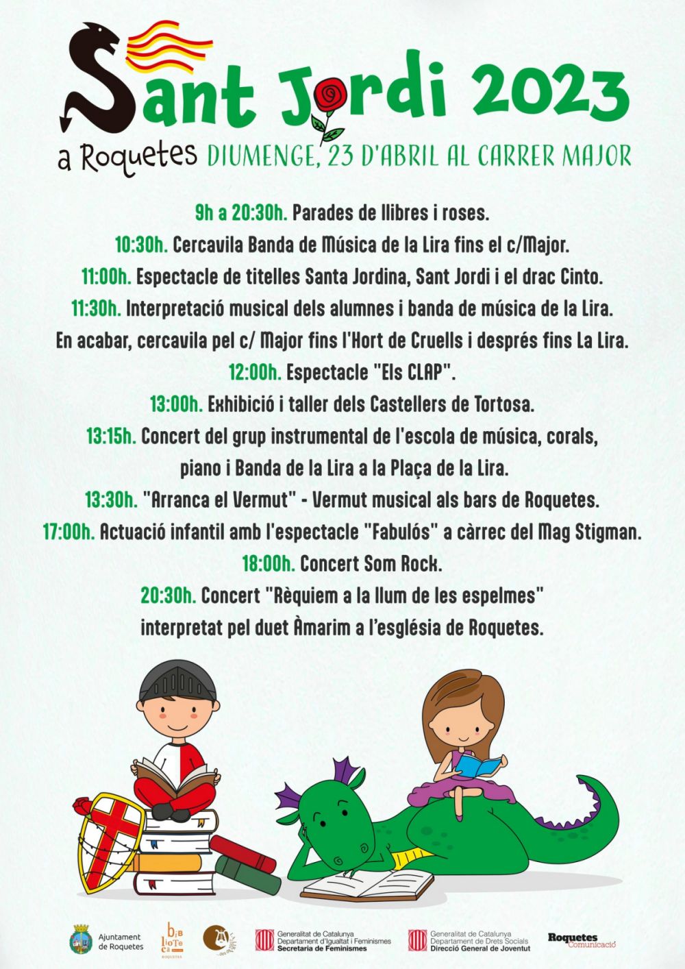 Sant Jordi Roquetes 2023 Sant Jordi Roquetes 2023