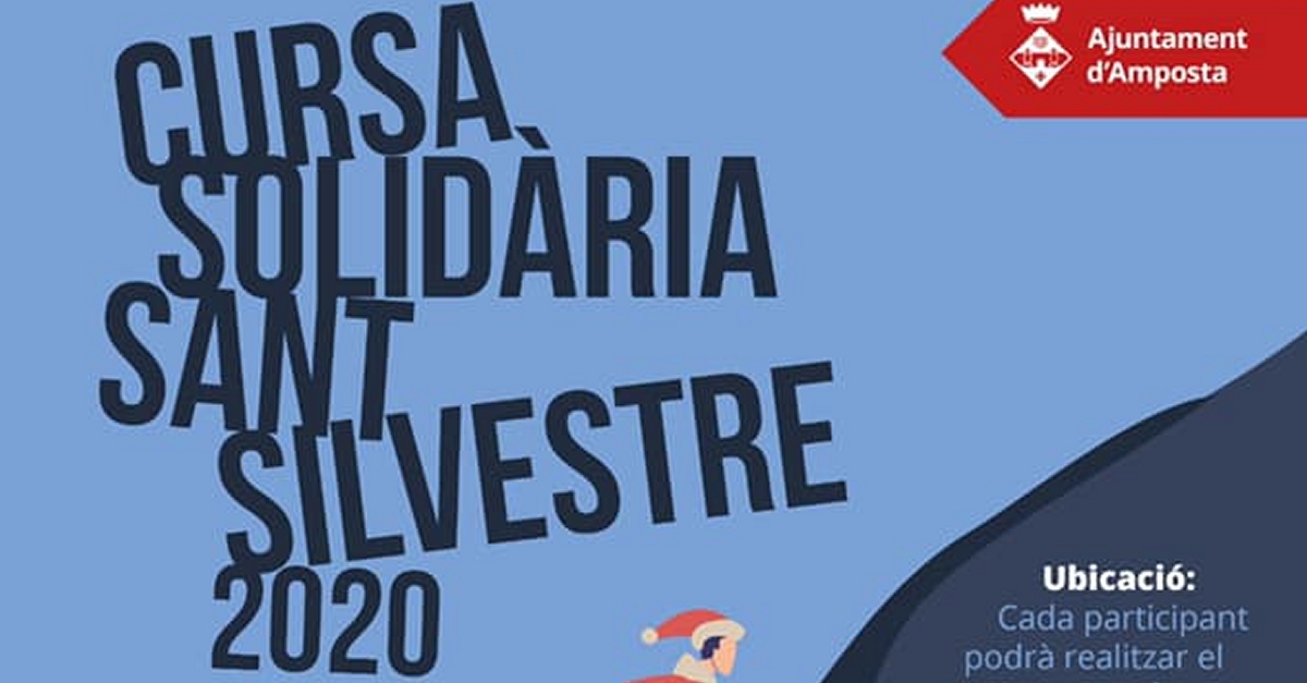 Cursa solid�ria Sant Silvestre 2020