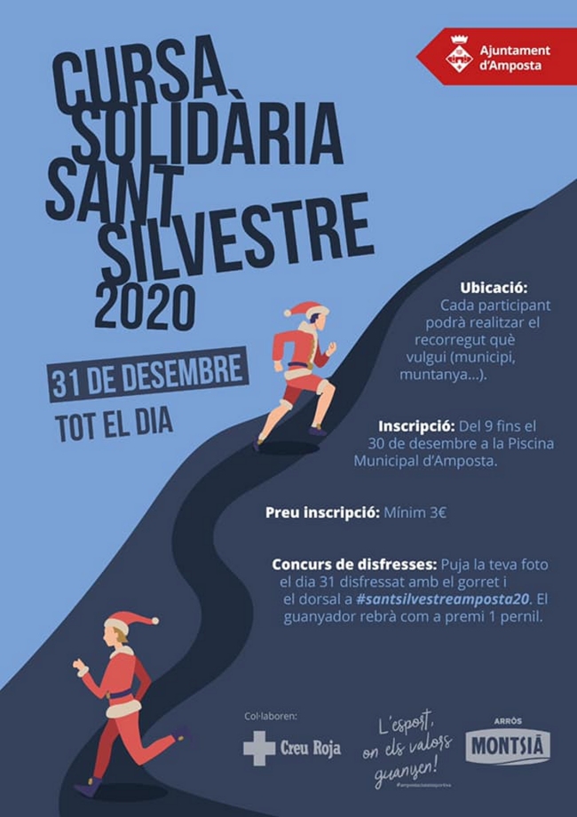 Cursa solid�ria Sant Silvestre 2020