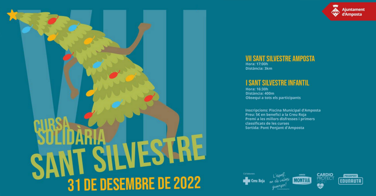 Cursa solid�ria Sant Silvestre d�Amposta