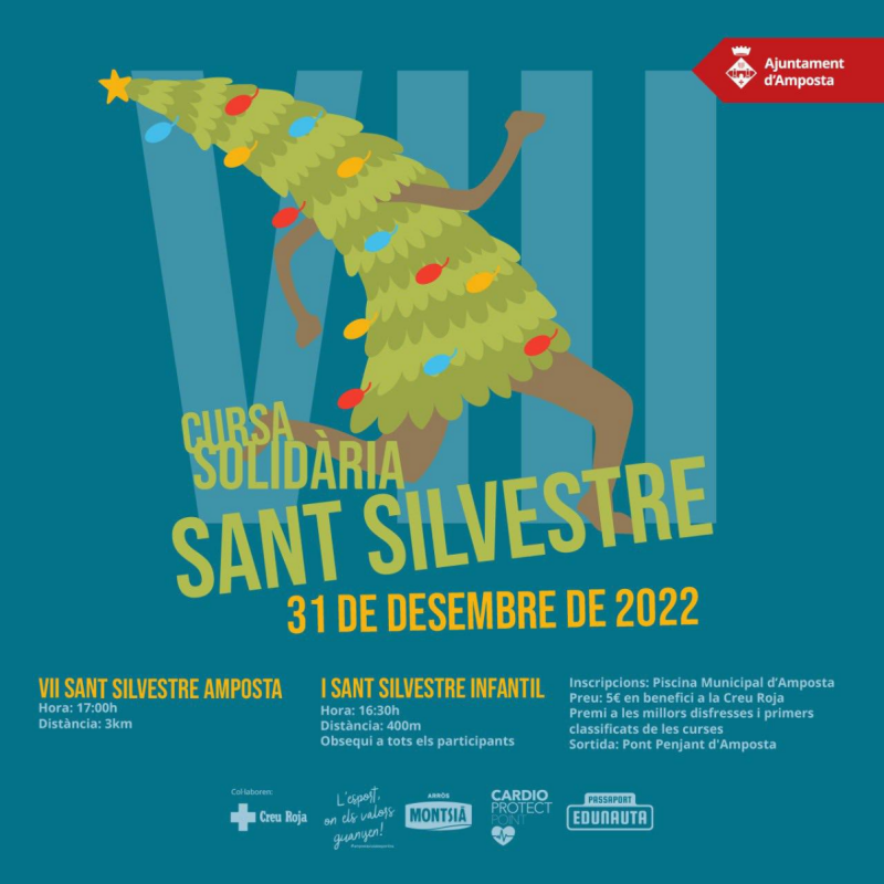Cursa solid�ria Sant Silvestre d�Amposta