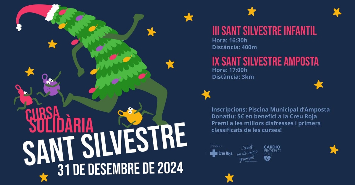 IX Sant Silvestre i III Sant Silvestre Infantil d�Amposta