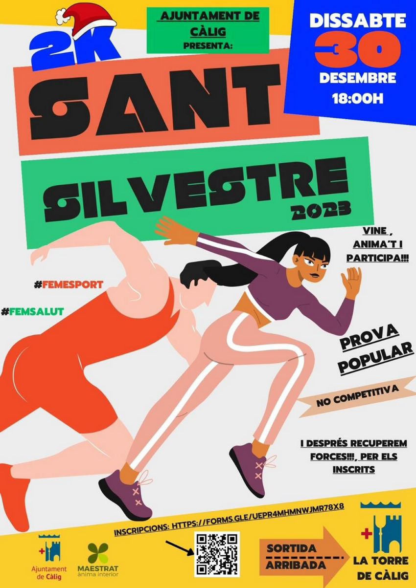Cursa Sant Silvestre de C�lig