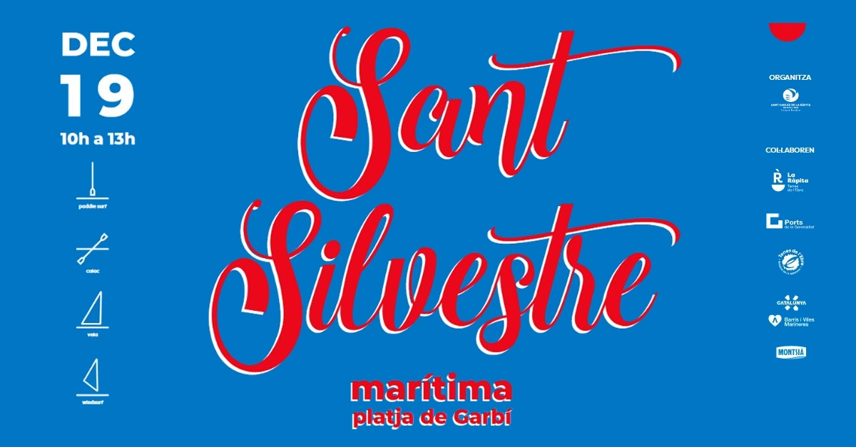 Arriba la tercera edici de la Sant Silvestre Martima de la Rpita per acomiadar lany fent esport i gaudint de la Badia dels Alfacs