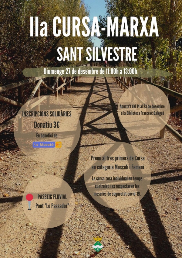 II Cursa-Marxa Sant Silvestre de Sant Jaume d&rsquo;Enveja