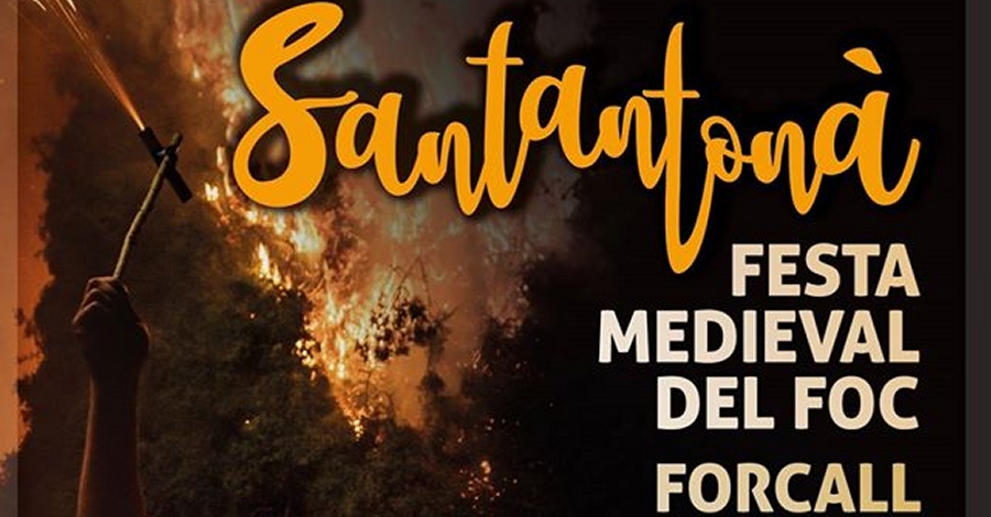 Santanton� 2020 Festa medieval del foc