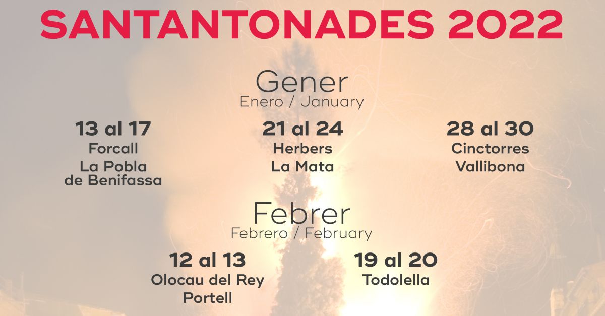 Santantonades 2022: Forcall Santantonades 2022: Forcall