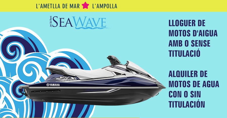 Seawave: lloguer de motos d�aigua