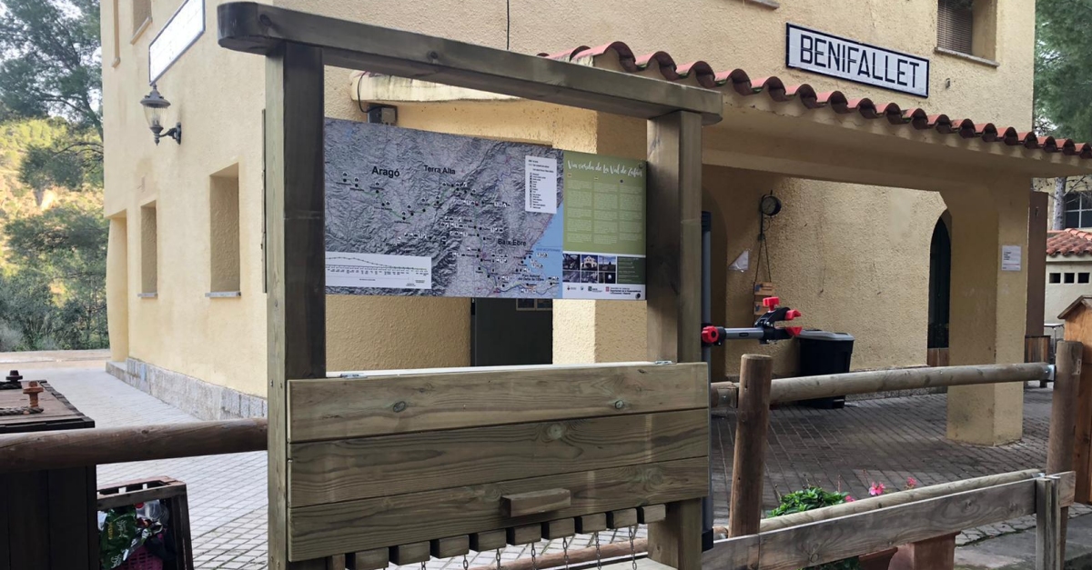 El Consell Comarcal del Baix Ebre instal�la tallers d&rsquo;autoreparaci� de bicis a la Via Verda de la Val de Zaf�n | EbreActiu.cat, revista digital d&rsquo;oci actiu | Terres de l&rsquo;Ebre ...