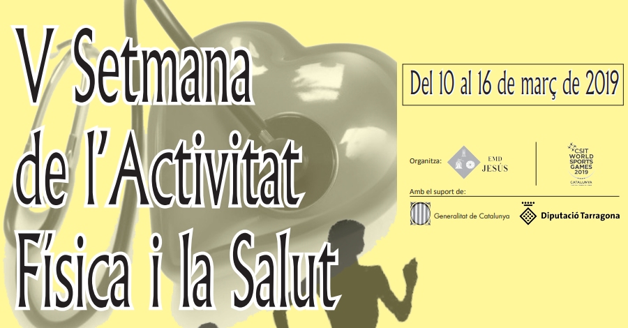 Jess enceta aquest diumenge la 5a Setmana de lActivitat Fsica i la Salut