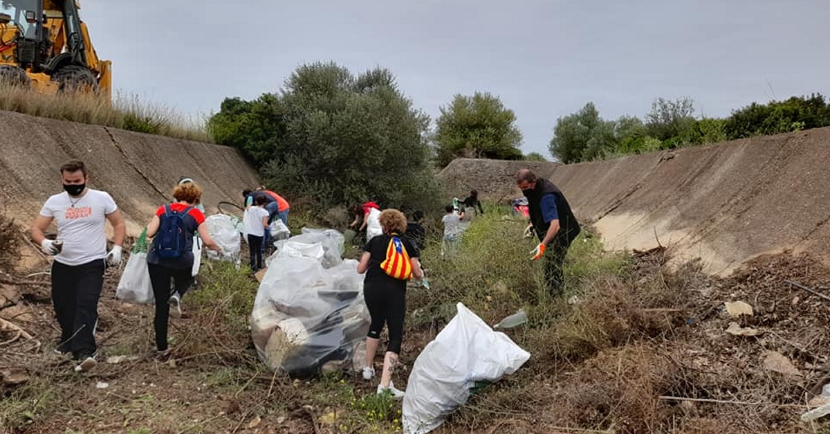 Recullen 1.600 quilos de brossa de sis pobles del Montsi durant la setmana de la Natura