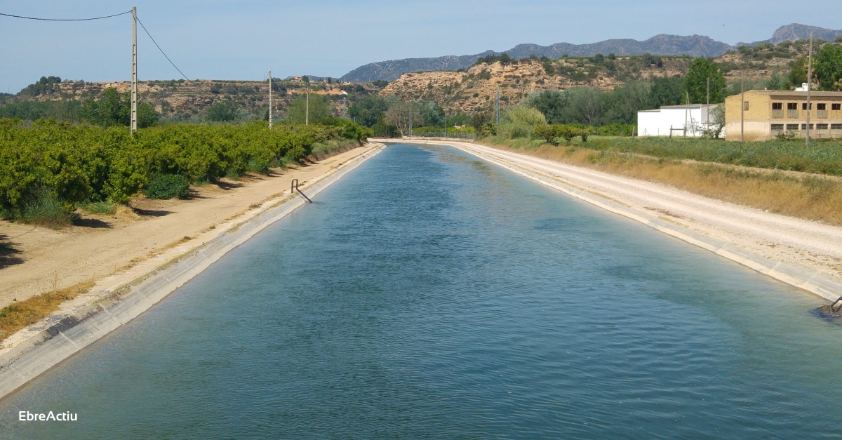 El proper dilluns se soltar laigua al Canal dAlimentaci, al tram Xerta fins a Amposta